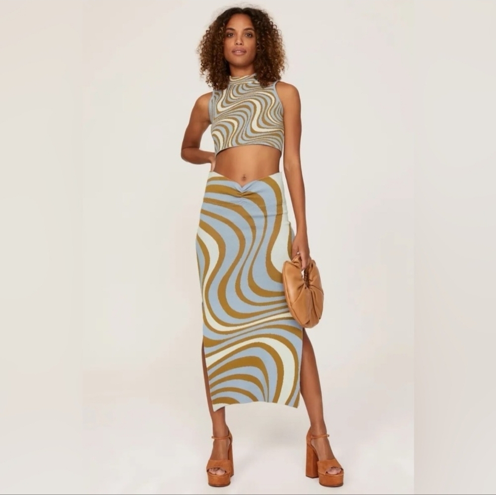 RHODE Ettie Skirt & Jude Top Set Size Medium